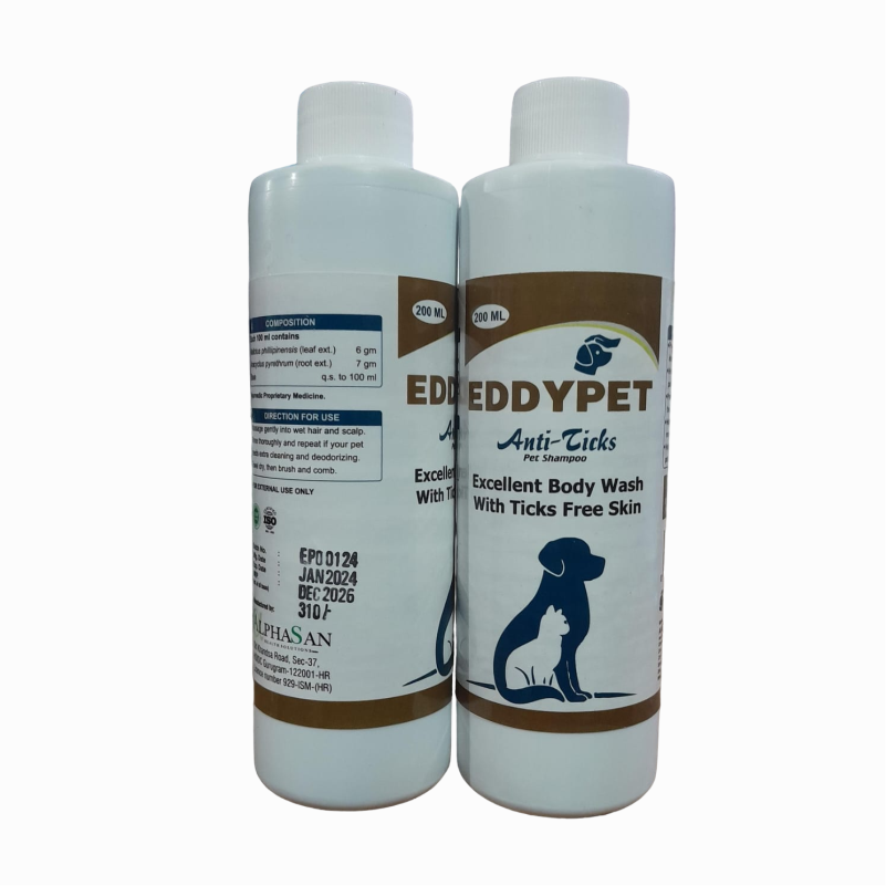 EDDYPET ANTI-TICKS PET SHAMPOO